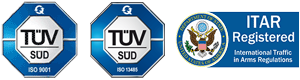 our quality management system is certified by TÜV SÜD according to ISO 9001 and ISO 13485